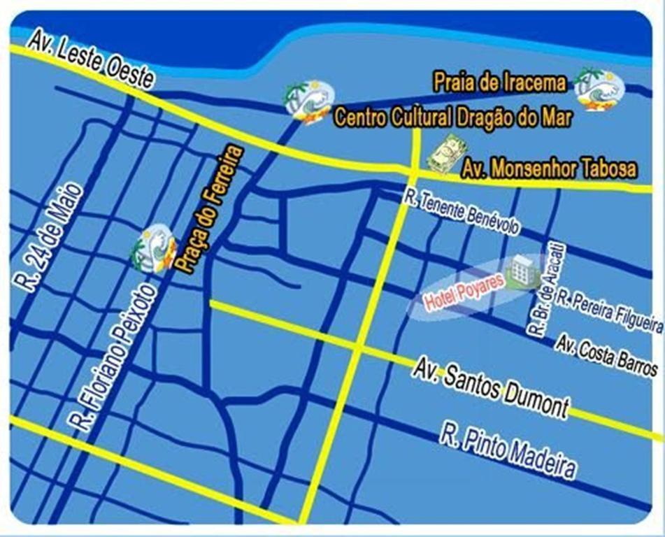 Hotel Poyares Fortaleza  Luaran gambar